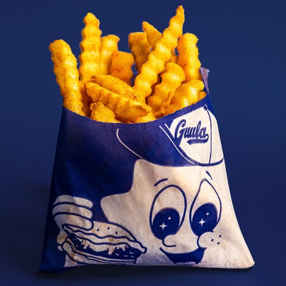 Papas fritas sazonadas